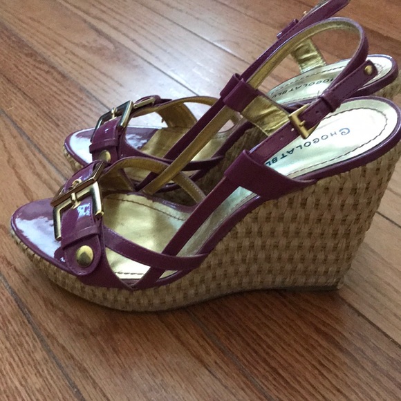 Platform wedge sandals - Picture 2 of 6